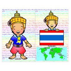Almofadas - Missões - Criança Bali Indonésia G